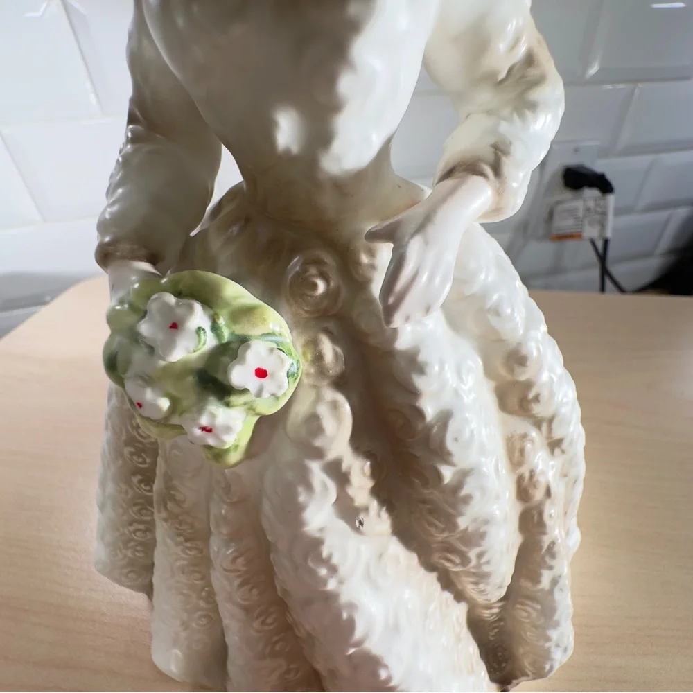 1963 Relpo SAMSON IMPORT Bride FIGURINE PLANTER Mid Century MCM Stamped 1945